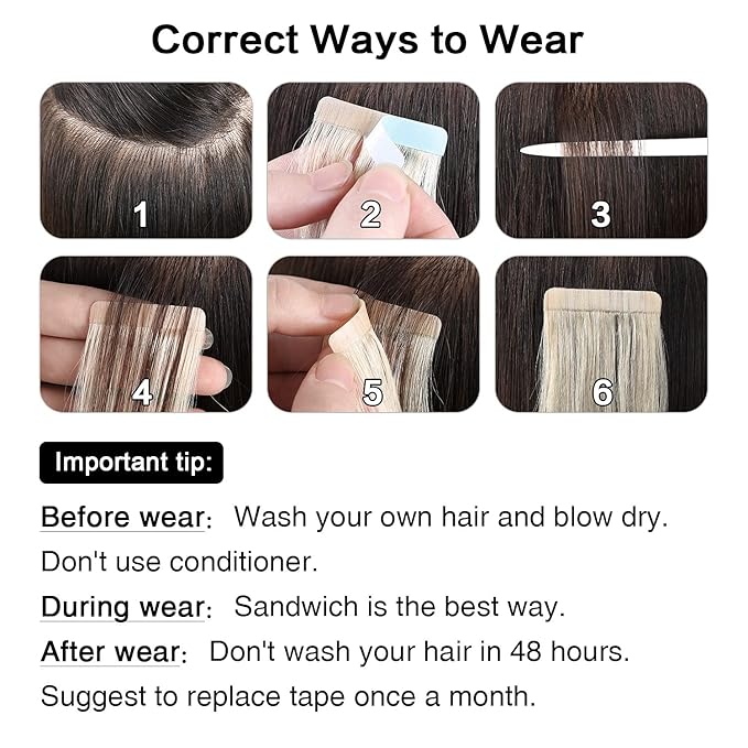 SUYYA Tape in Hair Extensions Human Hair Ombre Color Chocolate Brown to Caramel Blonde Remy Hair 20 inches 20pcs 50g/pack Straight Seamless Skin Weft Tape in Human Hair Extensions(20 inch #P4/27/T4)