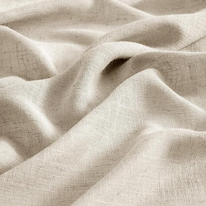 MIULEE Beige Linen Curtains 52x45 Inch Length - Image 4