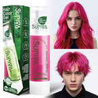 Temporary Hair Color Gel, Red Hair Dye Color Gel Washable Natural Instant Hair Color Wax for DIY Hairstyle for Kids Men Women(Color #70)