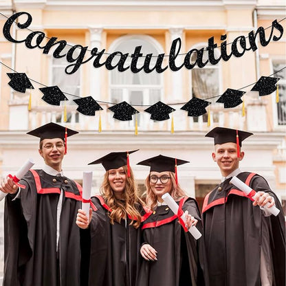 Congratulations Banner, NO DIY Graduation Banner - Image 5