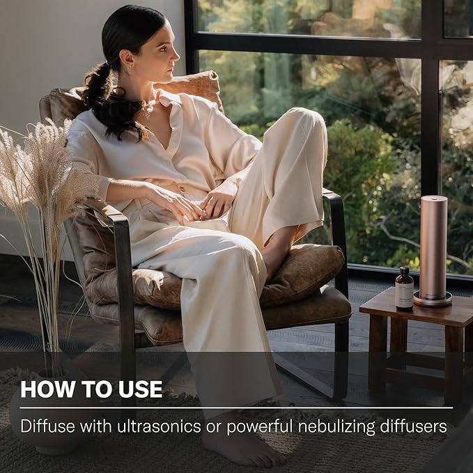 Aromatech Fig & Orange Blossom Aroma Essential Oil Blend: Hotel Inspired Aromatherapy with for Ultrasonic Diffusers & Nebulizers - 4 fl oz, 120 mL