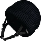 Helmet Beanie – Multi-Sport Low Profile Helmet Hat for Snowboarding, Skiing, E-Bikes, Scooters & More – Waterproof Impact Liner – Adjustable Strap – Unisex – One Size Fits All