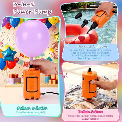 AGPTEK Electric Air Pump, Air Mattress Pump - Image 6
