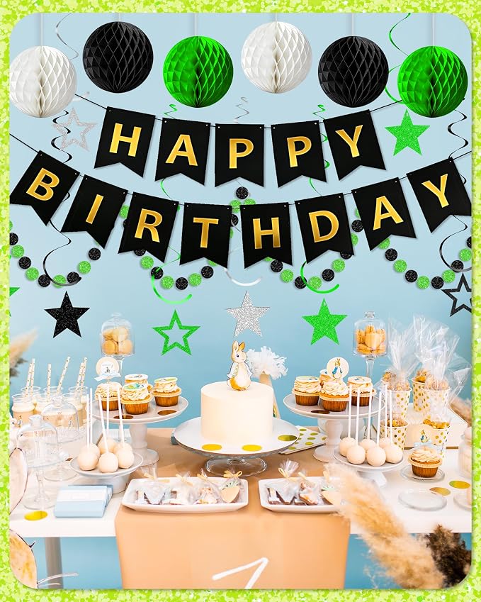Happy Birthday Decorations, Party Decorations Banners - Image 5