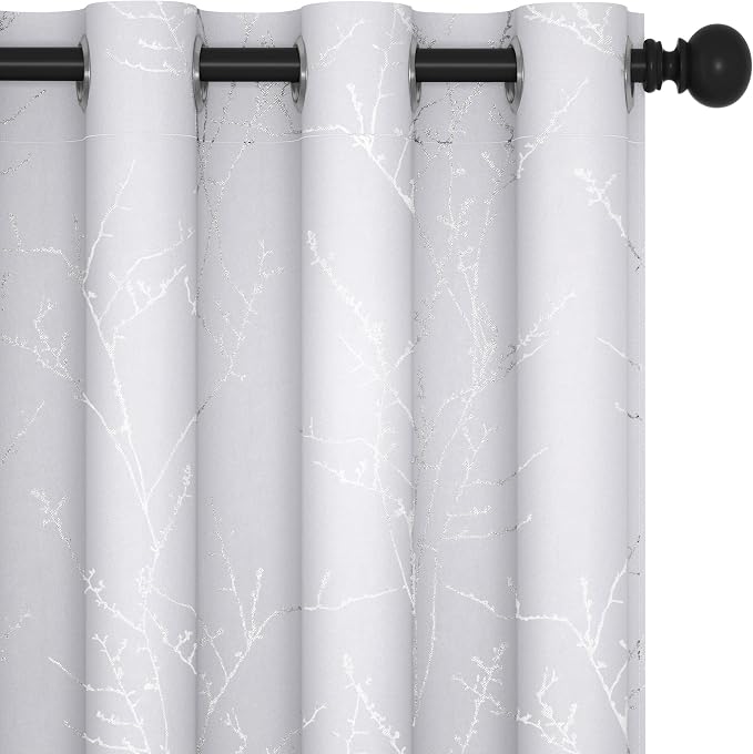 Deconovo Living Room Curtains 84 Inches Long, Thermal Insulated, Room Darkening by Unknown