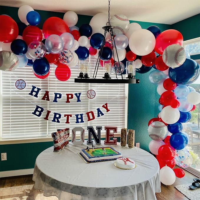 Red White Blue 4th of July Balloons - Image 3