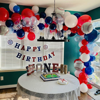 Red White Blue 4th of July Balloons - Image 3