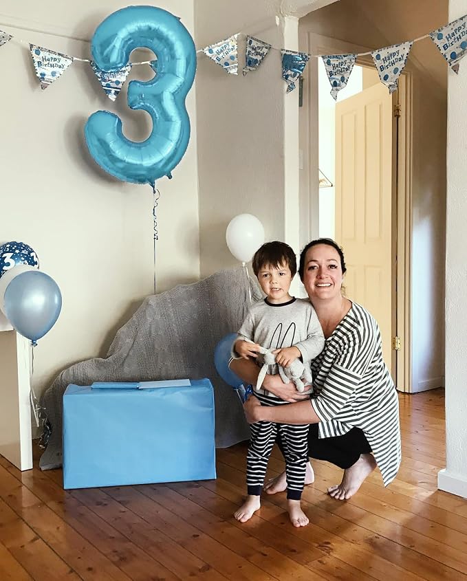 Pastel Blue 1 Balloon - Image 8
