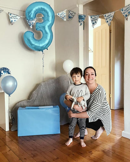 Pastel Blue 1 Balloon - Image 8