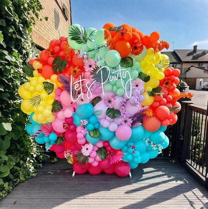 Lukiituke Tropical Balloon Arch Kit, Pool Party Decorations - Image 9