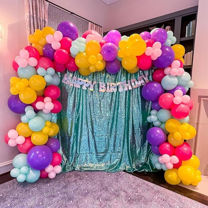 Pink Purple Blue Balloon - Image 5
