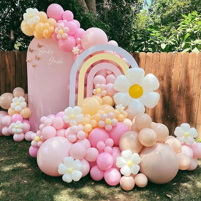 Voircoloria 105pcs Pink Party Latex Balloons, 12inch | - Image 4