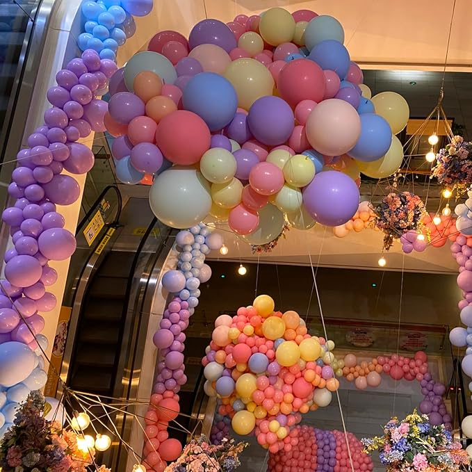 5 inch Pastel Purple Party Balloons - Image 4