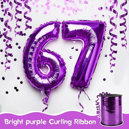 500 Yards Curling Ribbon， Bright Purple Balloon String Ribbon，for Gift - Image 5