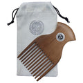 Plai Na Wooden Afro Pick Comb for Natural Black Hair - No Snags, No Static, No Tangle for Women and Men