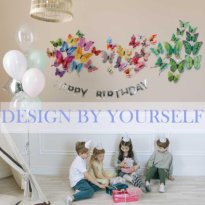 OPSEAM 3D Butterfly Wall Decor Butterfly Decorations Stickers - Image 5