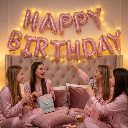 CARGEN 16in Happy Birthday Balloons Banner - Image 2