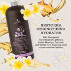 Tweak’d by Nature - Restore Frangi Pangi-Monoi Hair Strengthening Conditioner, Sulfate Free Deep Conditioner for Dry, Damaged Hair, with Coconut, Monoi Oil, and Wild Frangipani for Shine (33.8 ounces)