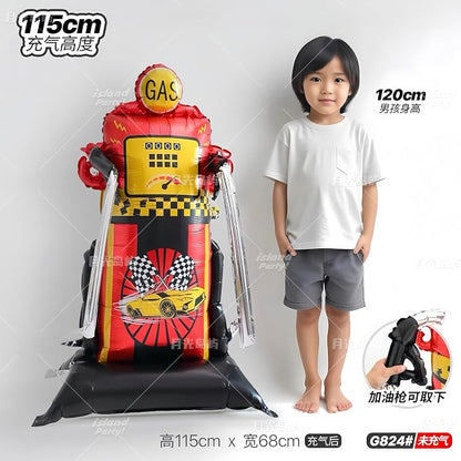 2PCS Giant Gas Station Balloons 36x59 Inch - Image 2
