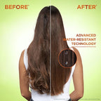 Garnier Fructis Sleek & Shine Shampoo (22 Fl Oz) + Conditioner (21 Fl Oz) Set for Frizzy, Dry Hair, Plant Keratin + Argan Oil (2 Items), 1 Kit (Packaging May Vary)