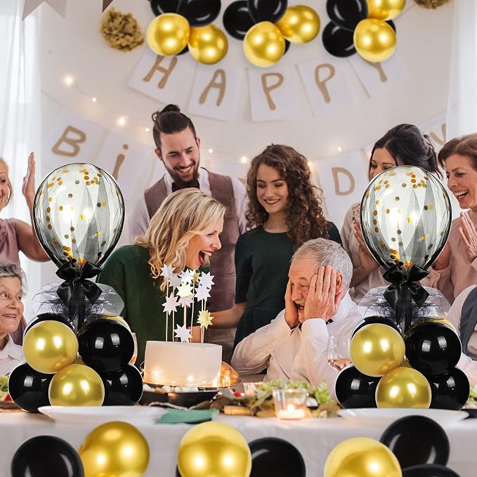 BBTO 4 Set Table Centerpieces Balloons Stand Kit Table Stand Holder - Image 3