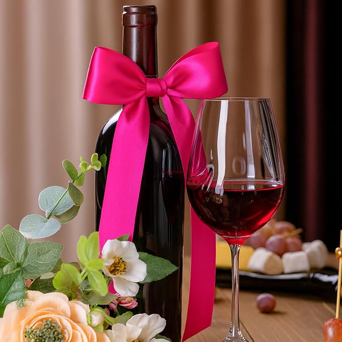 1 1/2In 30Yards Rose Red Ribbon - Image 7