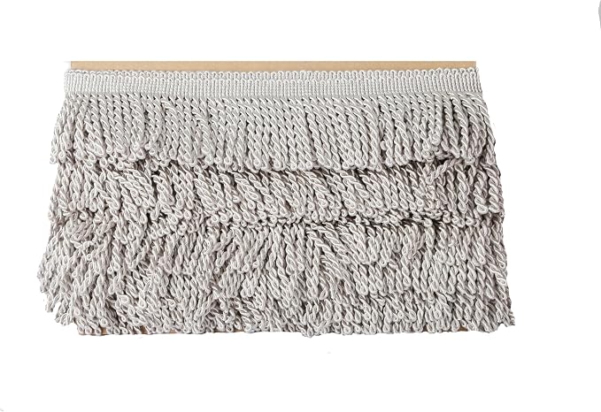 BEL AVENIR Bullion Fringe Trim Curtain Fringes 5 Yard x 2.5 Inches Sewing | - Image 4