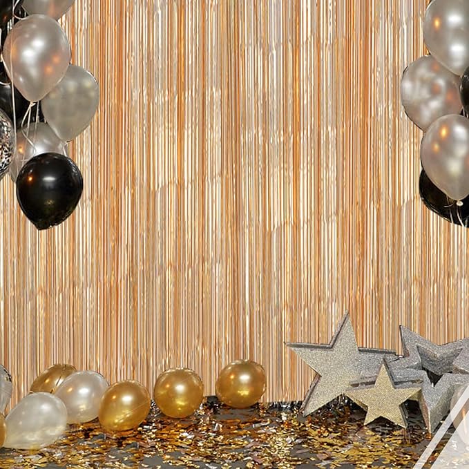 DECOCKRAT 2 Pack Foil Fringe Backdrop - Image 6
