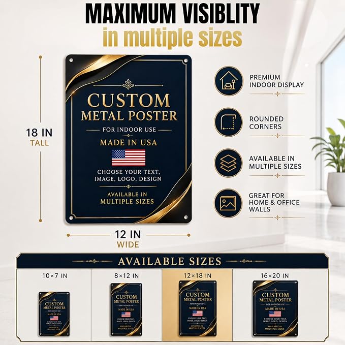 Custom Metal Posters by BCB Print - Image 3