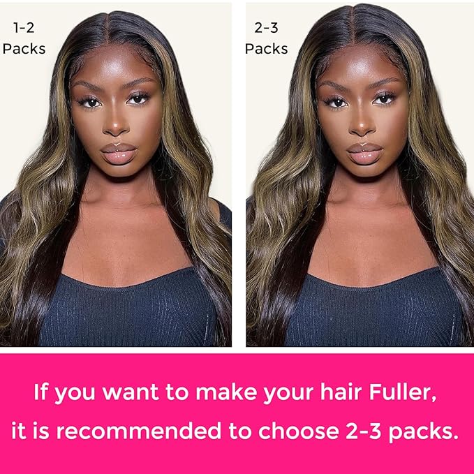 Lashey Seamless Clip in Hair Extensions Human Hair Natural Black Mixed Chestnut Brown 110g 7pcs 18 Inch Body Wave Hair Extensions Clip ins with PU Weft Soft Invisi Edge