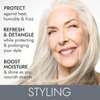 ion Silk Drops, Adds Shine & Softness, Lightweight Formula, Frizz Control, Infused with Silk Protein, 4 fl oz