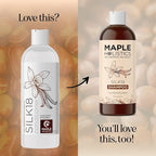 Silk Protein Conditioner for Damaged Hair - Ultra Moisturizing Conditioner for Dry Hair with Deeply Nourishing Shea Butter Argan Oil Green Tea & Aloe - Helps Define Curls & Control Frizz (12 Fl Oz)