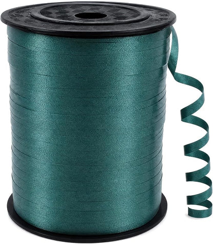 TONIFUL 500 Yards Dark Green Balloons Curling Ribbon | Forest Green Balloon by TONIFUL