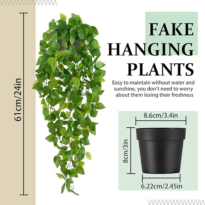 Fake Hanging Plants - Image 3