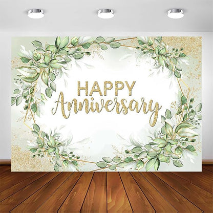 Happy Anniversary Backdrop by AVEZANO