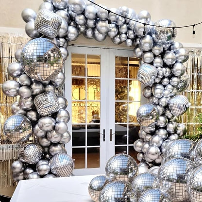 24 Pcs Giant Metallic Party Balloons, Birthday Wedding Bridal Shower Disco - Image 7