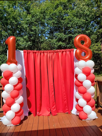 Balloons Number 40 Inch Red 1 Balloon - Image 3