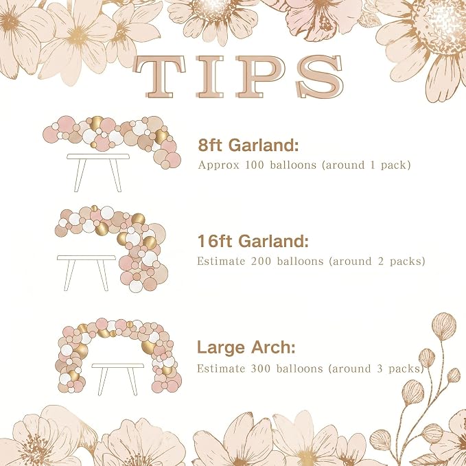 Pastel Pink and Yellow Balloon Arch Kit - Image 7