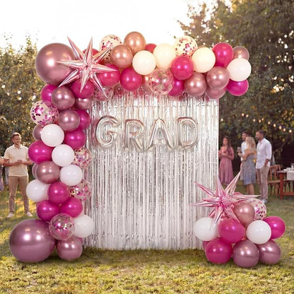 Capoda 148 Pcs Pink Balloon Garland Arch Kit Princess Party Decorations Balloons - Image 6