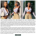 Lemoda Full 13x6 SKINLIKE Real HD Lace Frontal Wigs 210% Density 15A Straight 13x6 Full Lace Frontal Virgin Human Hair Wigs 20Inch Invisible 0.1mm Ultra-thin Knots Frayed Ends Lace Wig