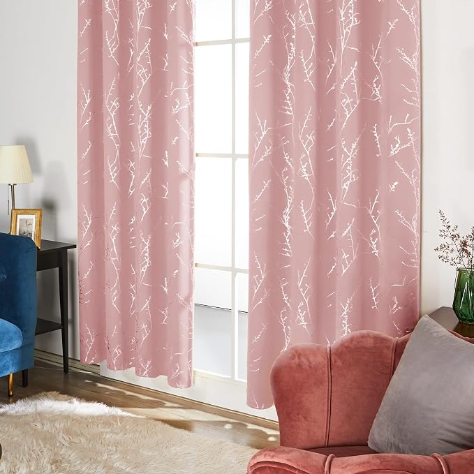 Deconovo Living Room Curtains 95 Inches Long, Thermal Insulated, Room Darkening - Image 4
