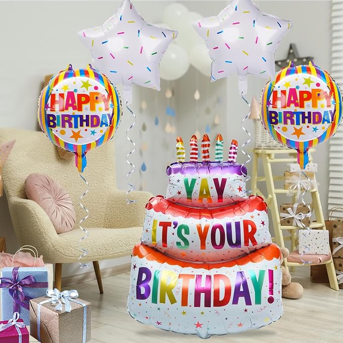 2 Sets Happy Birthday Balloon Set - Image 2