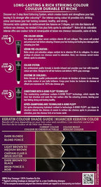 Schwarzkopf Keratin Color Permanent Hair Color, 1.1 Midnight Black, 1 Application-Professionally Inspired Permanent Hair Dye, for up to 80% Less Breakage vs Untreated Hair and up to 100% Gray Coverage