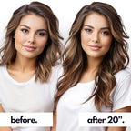 Irresistible Me Real Human Hair Extensions Clip Ins – 100% Human Hair Clip In Extensions for Length & Volume – Invisible Extension – Heat Resistant & Dyeable – Caramel Balayage, 20 Inches