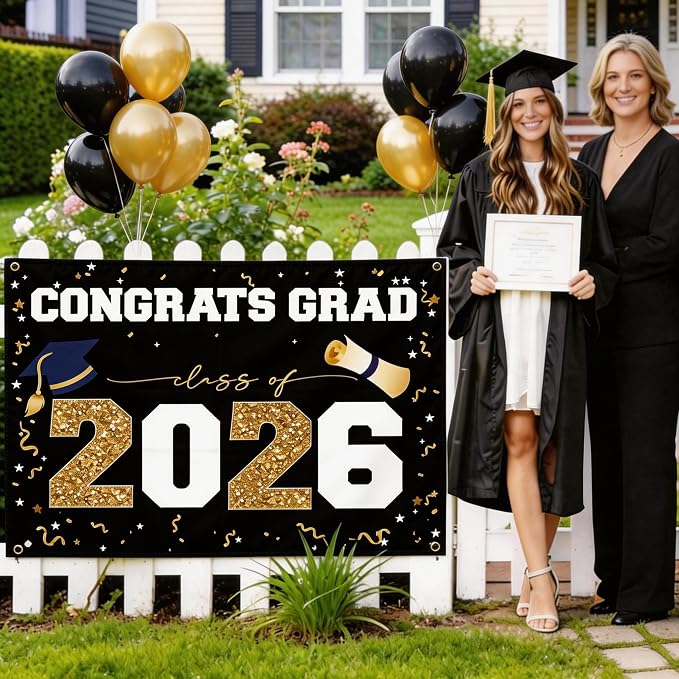 Class of 2026 Graduation Banner 47x67" - Image 7