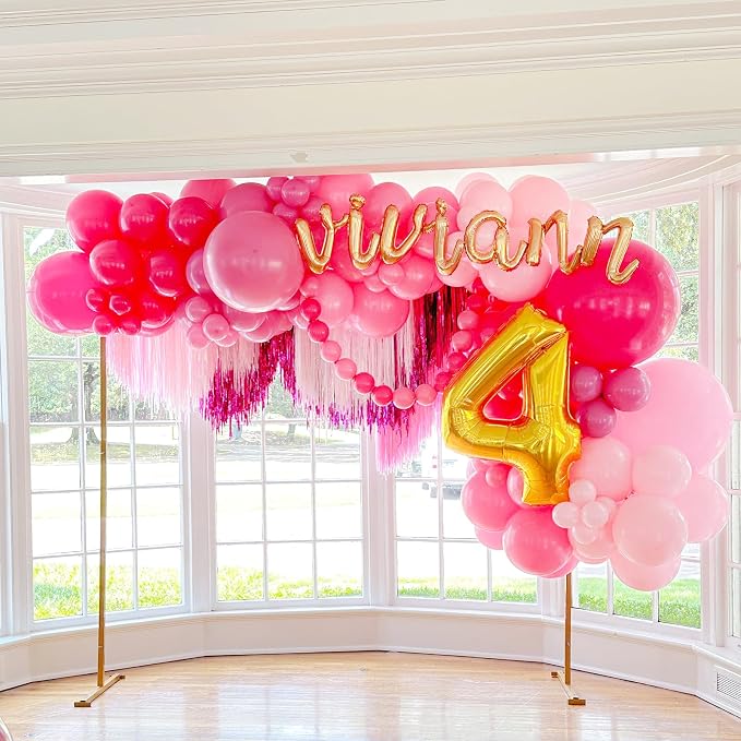 Voircoloria 66pcs Light Pink Pastel Pink Latex Party Balloons, 12inch | - Image 8