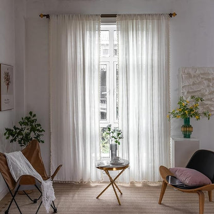 Boho Linen Curtains - Image 3