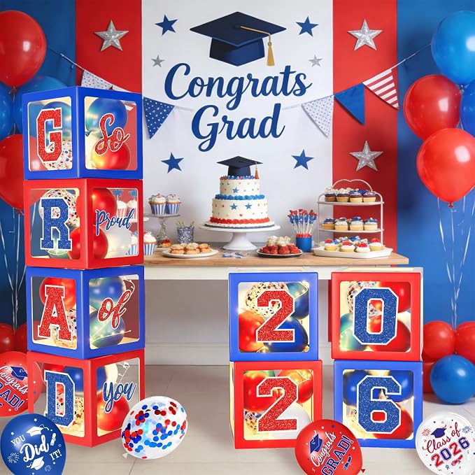 2026 Graduation Decorations, Balloons Boxes - Image 6