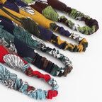 Elastic Knotted Headbands for Women Cloth Head Hair Bands for Women's Hair Non Slip Boho Wrap Twisted Hair Accessories