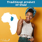 Chebe Powder for Natural & 4C Hair (3.5oz / 100g) – Authentic African Hair Growth Treatment from Chad – Moisturizing & Strengthening Hair Mask – Helps Reduce Breakage & Retain Length
